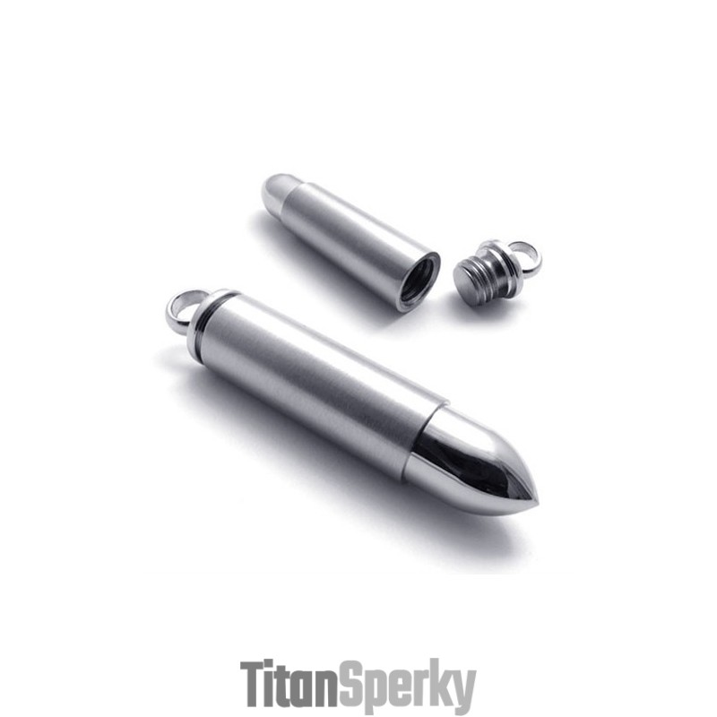 Titánový Prívesok Bullet Titánový Prívesok Bullet