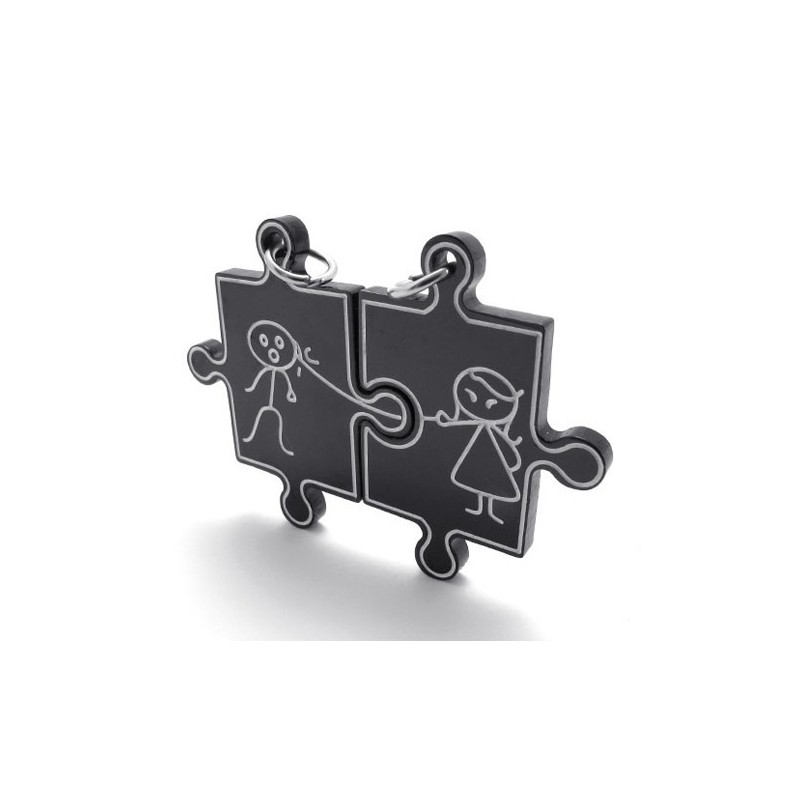 Titánový Prívesok Black Lovers