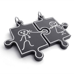 Titánový Prívesok Black Lovers