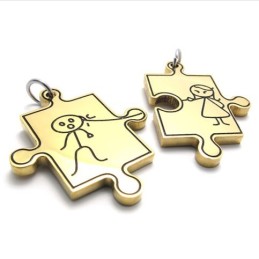 Titánový Prívesok Pre Milovníkov Zlata