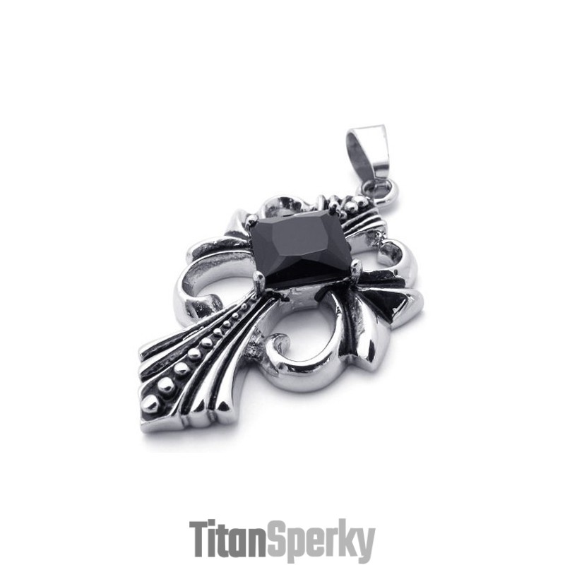 Titánový Prívesok S Diamantom Titánový Prívesok S Diamantom