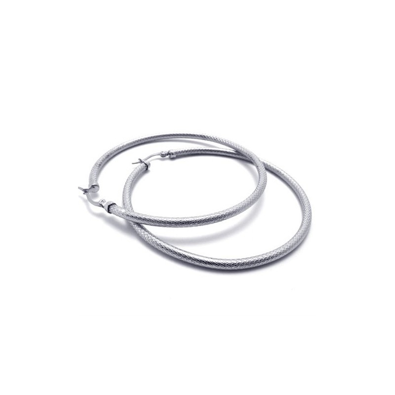 Titánové Náušnice S Prsteňom