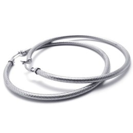 Titánové Náušnice S Prsteňom