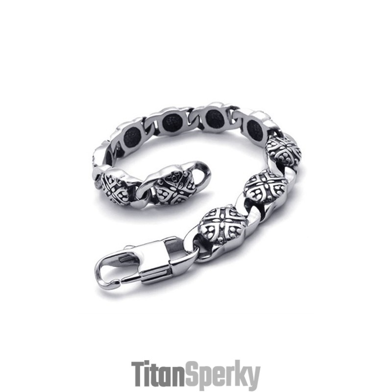 8,3-Palcový Titánový Náramok