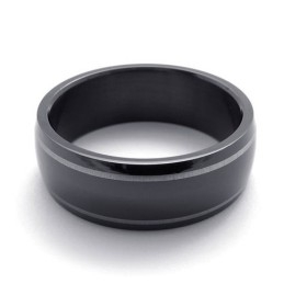 Čierny Titánový Prsteň