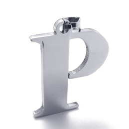 Titánový Prívesok Pre Písmeno "P"