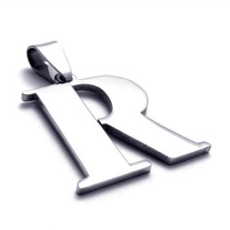 Titánový Prívesok S Písmenom "R"