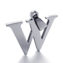 Titánový Prívesok S Písmenom "W"