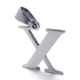 Titánový Prívesok S Písmenom "X"