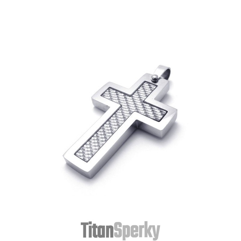 Titánový Prívesok S Krížom