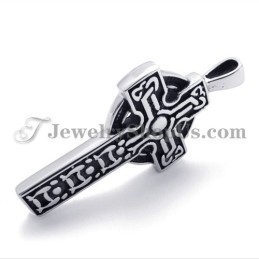 Elegantný Titánový Prívesok S Krížom