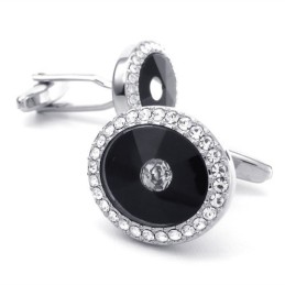 Elegantný Tvar, Jemné Farby, Vysoko Kvalitné Titánové Manžetové Gombíky