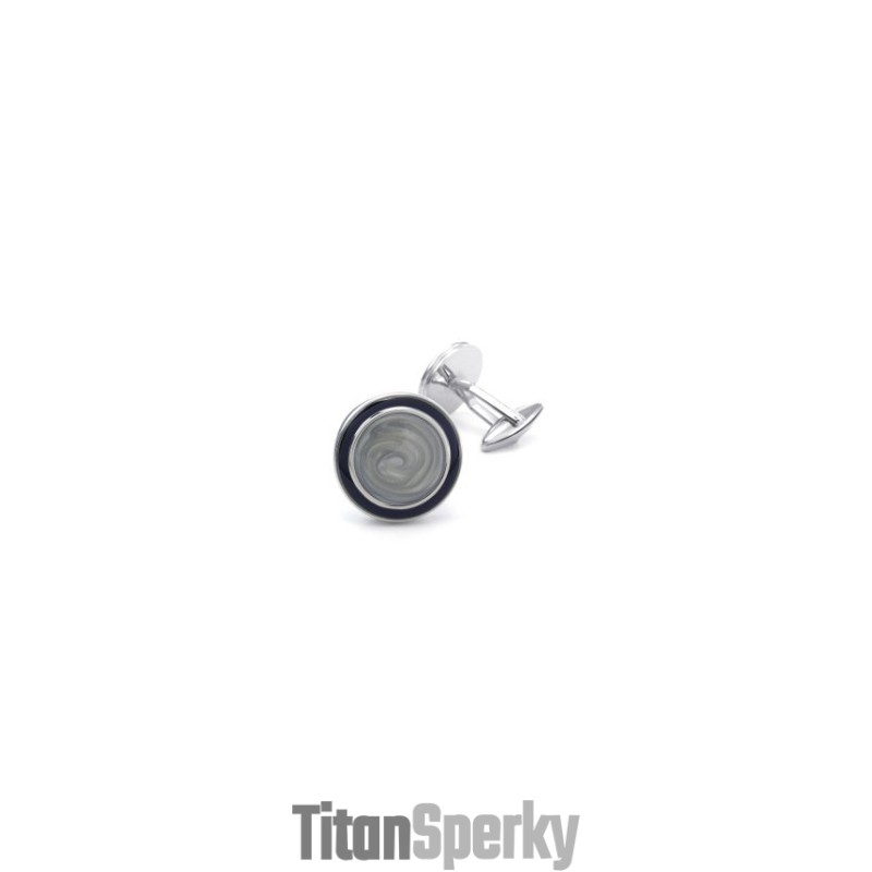 Manžetové Gombíky Z Titánu S Jemnými Farbami Deft Design Manžetové Gombíky Z Titánu S Jemnými Farbami Deft Design