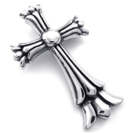 Jemne Spracovaný Farebný Lesk Stabilnej Kvality Titánový Krížový Prívesok