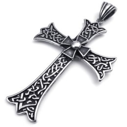 Prívesok S Krížom Z Titánu Deft Design Jemné Farby Vysokej Kvality