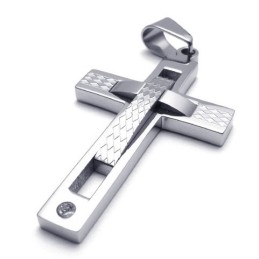 Racionálna Konštrukcia Farba Brilantnosť Vynikajúca Kvalita Titánový Krížový Prívesok