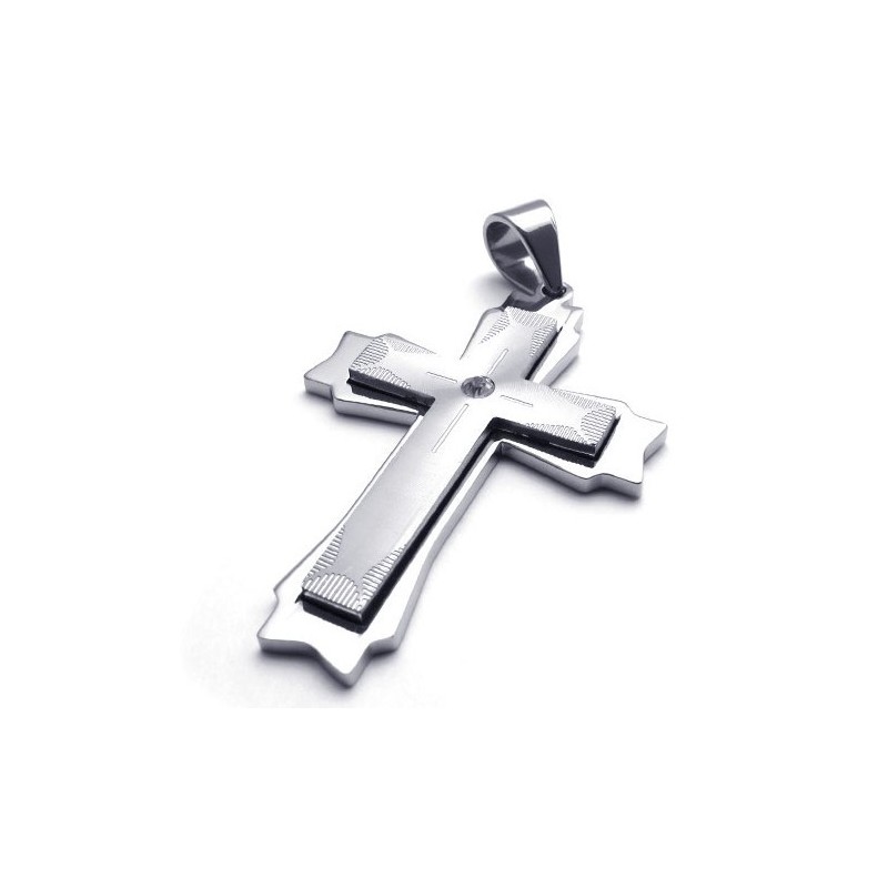 Pre Váš Výber Farba Brilantnosť Spoľahlivá Kvalita Titánový Krížový Prívesok