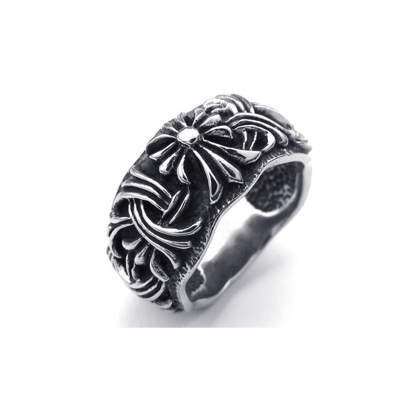 Módne Vzory Farba Brilantnosť Vynikajúca Kvalita Titánový Prsteň