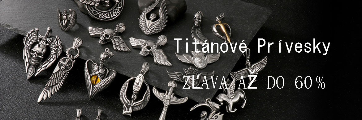 Titánové Prívesky